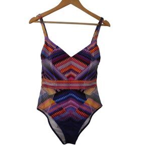 GOTTEX Women 10 Vintage One Piece Gottex Swimsuit‎  Retro 90s Built in Bra